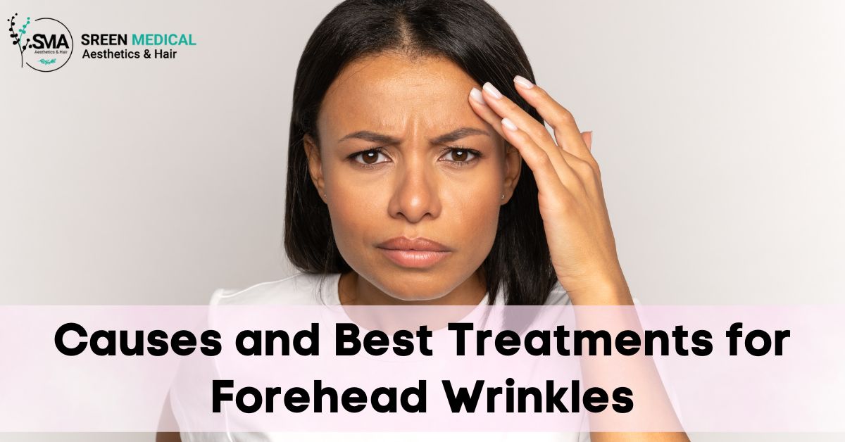get rid of forehead wrinkles